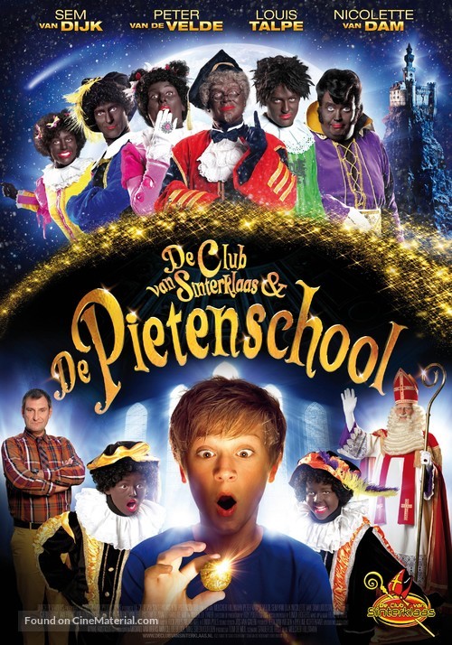 De Club van Sinterklaas &amp; De Pietenschool - Dutch Movie Poster