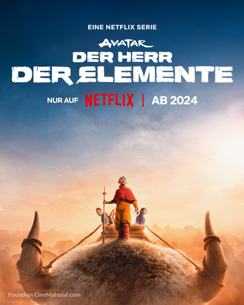 &quot;Avatar: The Last Airbender&quot; - Danish Movie Poster