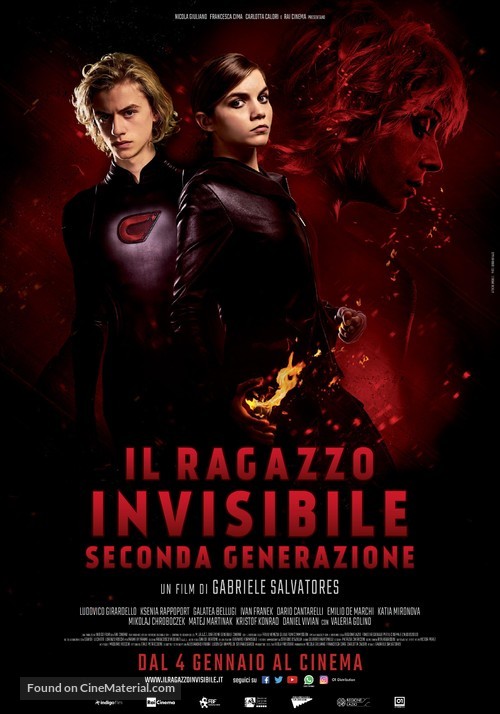 Il ragazzo invisibile: Seconda generazione - Italian Movie Poster