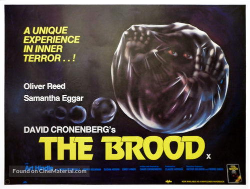 The Brood - British Movie Poster
