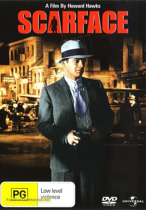 Scarface - Australian DVD movie cover