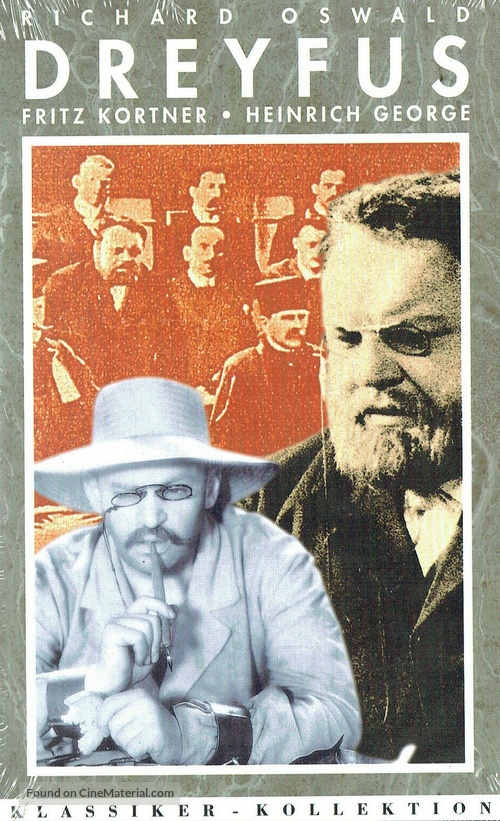 Dreyfus - German VHS movie cover