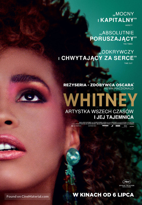 Whitney - Polish Movie Poster