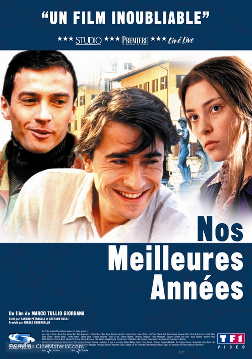 La meglio giovent&ugrave; - French DVD movie cover