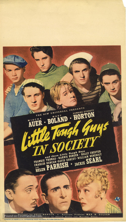 Little Tough Guys in Society - Movie Poster