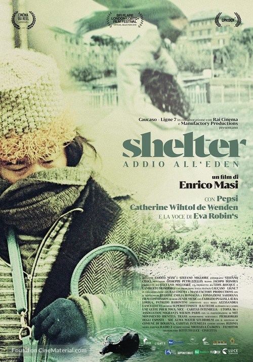 Shelter: Farewell to Eden - Italian Movie Poster