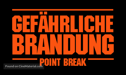Point Break - German Logo