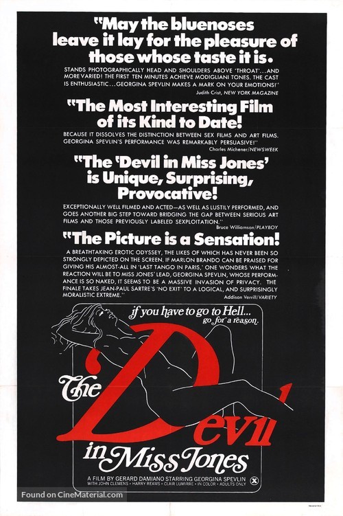 The Devil in Miss Jones - Movie Poster