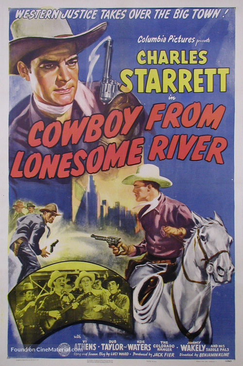Cowboy from Lonesome River - Movie Poster