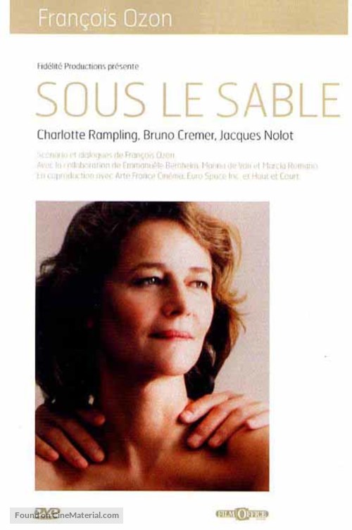 Sous le sable - Belgian DVD movie cover