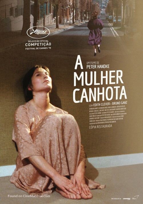 Die linksh&auml;ndige Frau - Portuguese Movie Poster