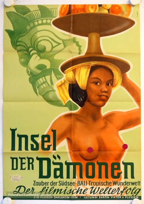 Insel der D&auml;monen - German Movie Poster