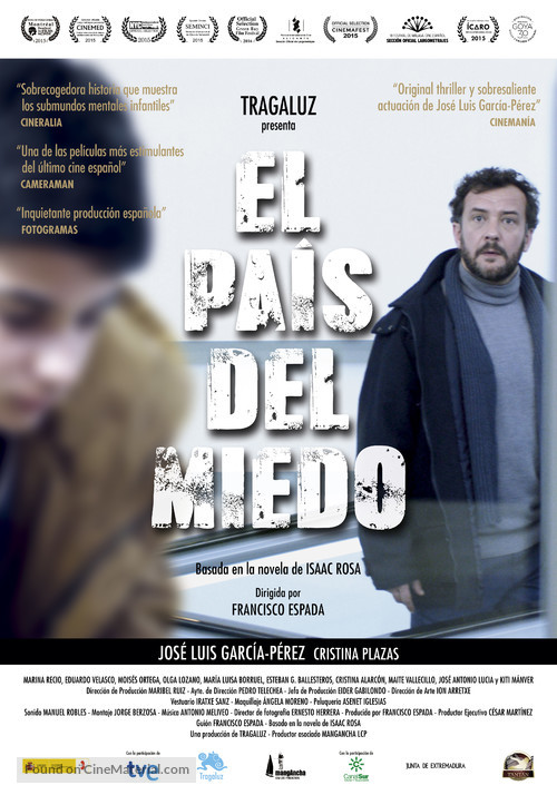 El pa&iacute;s del miedo - Spanish Movie Poster