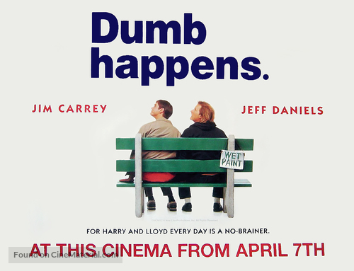 Dumb &amp; Dumber - British Movie Poster