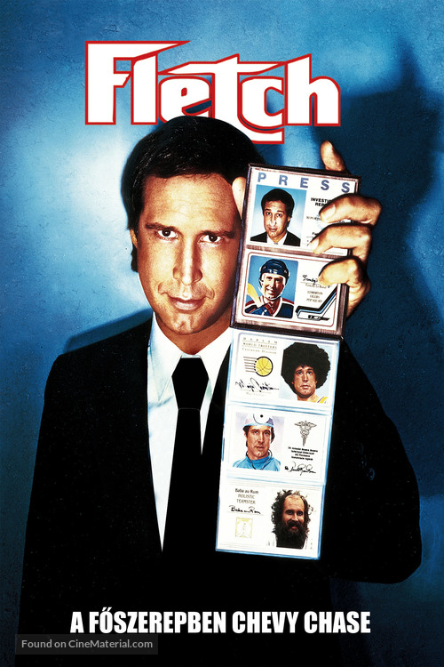 Fletch - Hungarian DVD movie cover