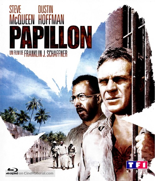 Papillon - French Blu-Ray movie cover