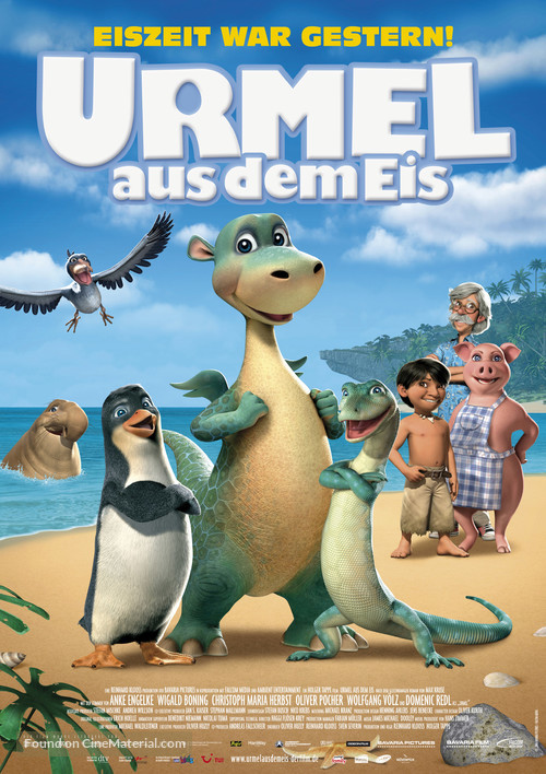 Urmel aus dem Eis - German Movie Poster