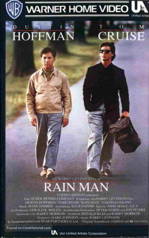 Rain Man - German Movie Cover