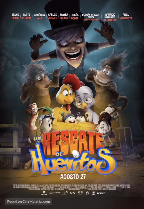 Un rescate de huevitos - Mexican Movie Poster