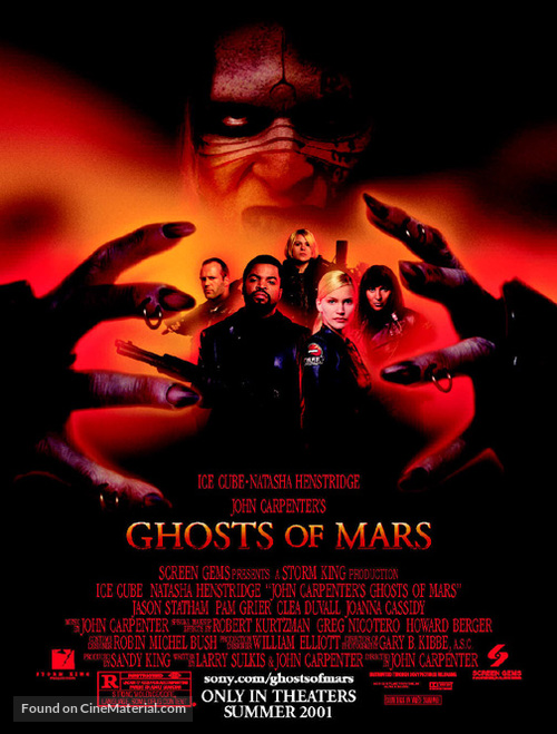 Ghosts Of Mars - Movie Poster