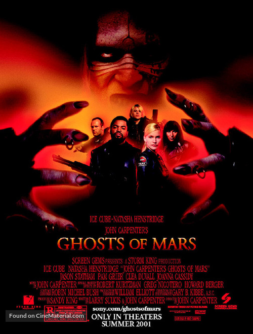 Ghosts Of Mars - Movie Poster