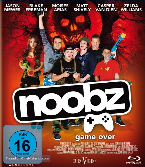 Noobz - German Blu-Ray movie cover