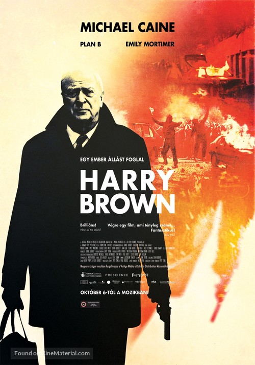 Harry Brown - Hungarian Movie Poster