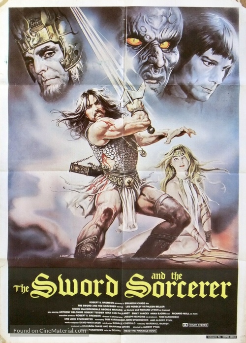 The Sword and the Sorcerer - Lebanese Movie Poster