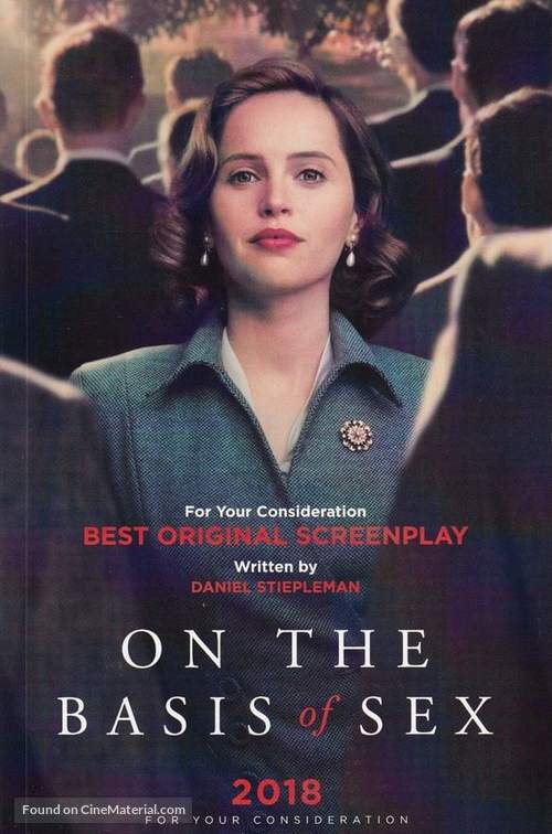On the Basis of Sex - For your consideration movie poster