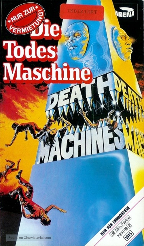 Death Machines - German VHS movie cover