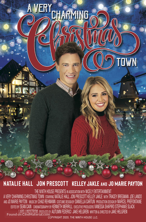 A Very Charming Christmas Town - Movie Poster