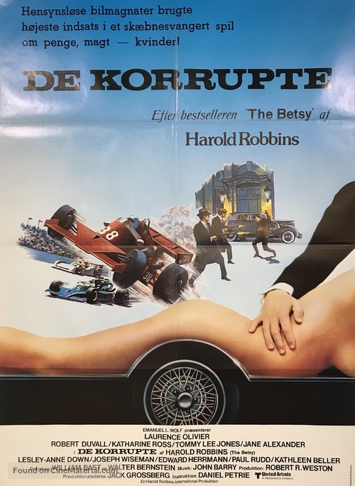 The Betsy - Danish Movie Poster