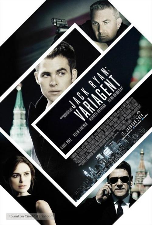 Jack Ryan: Shadow Recruit - Estonian Movie Poster