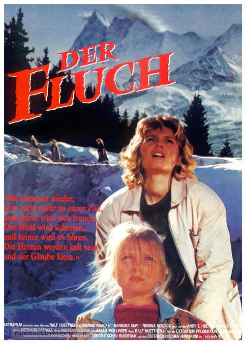 Fluch, Der - German poster