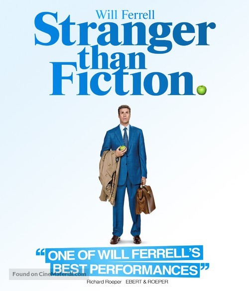Stranger Than Fiction - Blu-Ray movie cover