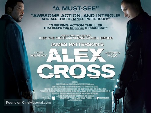 Alex Cross - British Movie Poster