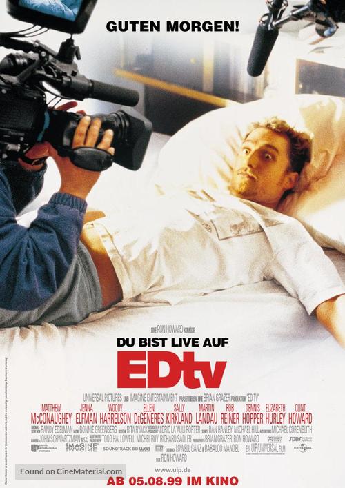 Ed TV - German Movie Poster