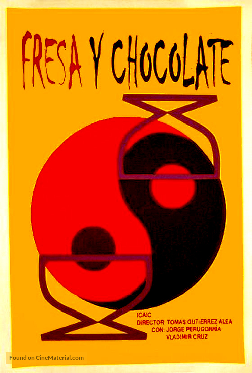 Fresa y chocolate - Cuban Movie Poster