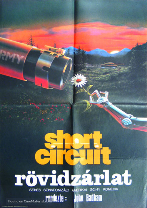 Short Circuit - Hungarian Movie Poster