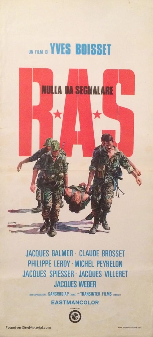 R.A.S. - Italian Movie Poster