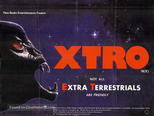 Xtro - British Movie Poster