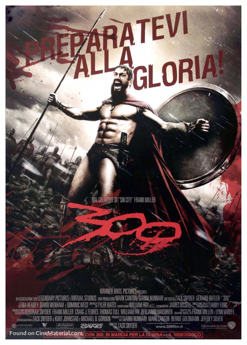 300 - Italian Movie Poster