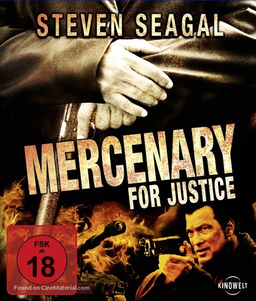 Mercenary for Justice - German Blu-Ray movie cover