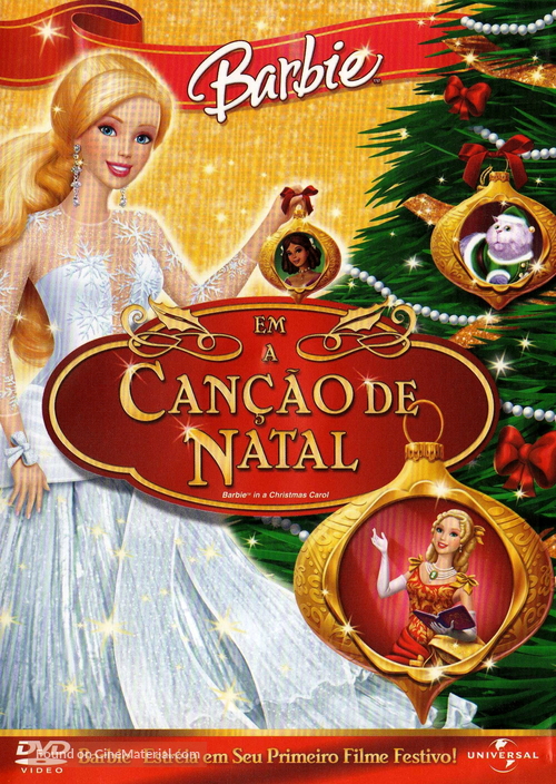 Barbie in a Christmas Carol - Brazilian Movie Cover