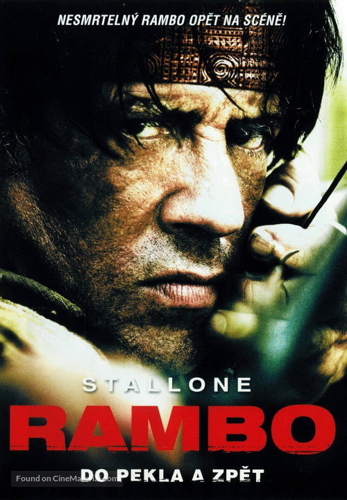 Rambo - Czech DVD movie cover