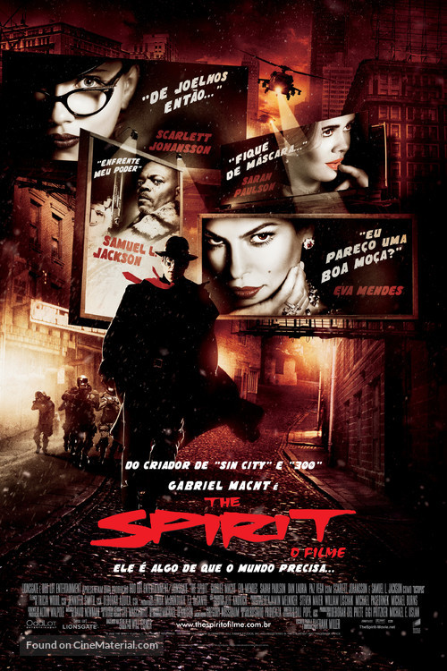 The Spirit - Brazilian Movie Poster