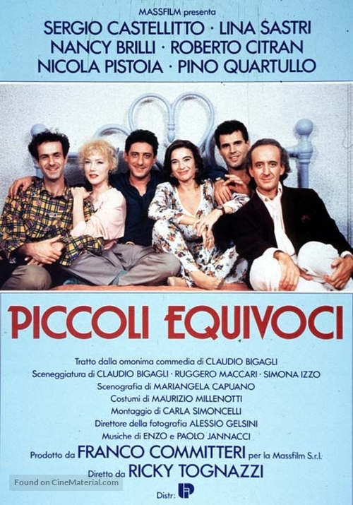 Piccoli equivoci - Italian Movie Poster
