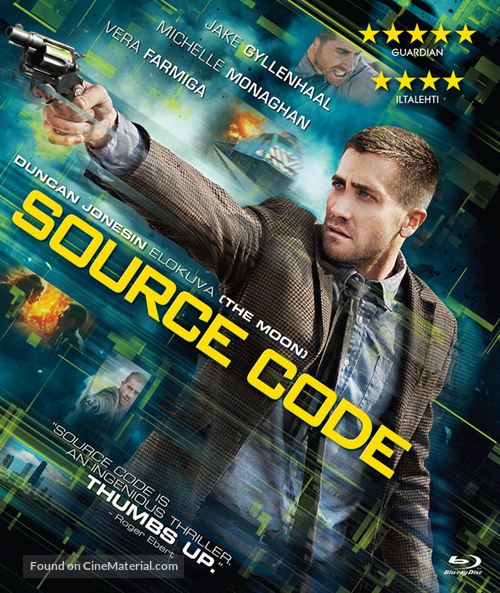 Source Code - Finnish Blu-Ray movie cover