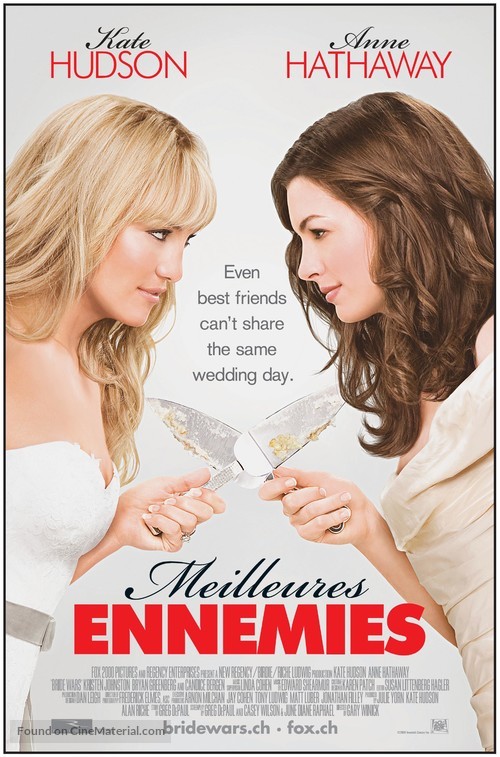 Bride Wars - Swiss Movie Poster