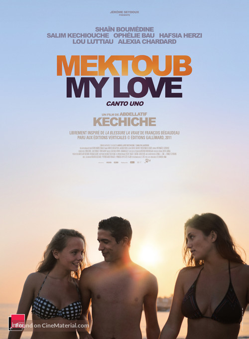 Mektoub, My Love: Canto Uno - French Movie Poster